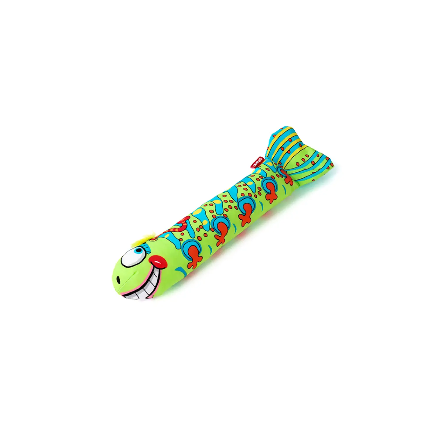 Brinquedo Peixe Wammy com Catnip Fuzz Verde